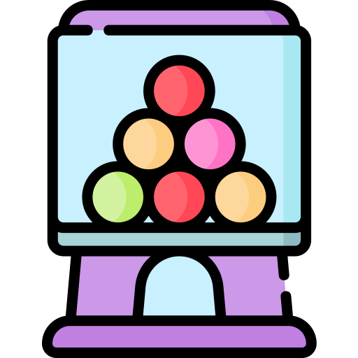 candy maschine Special Lineal color icon