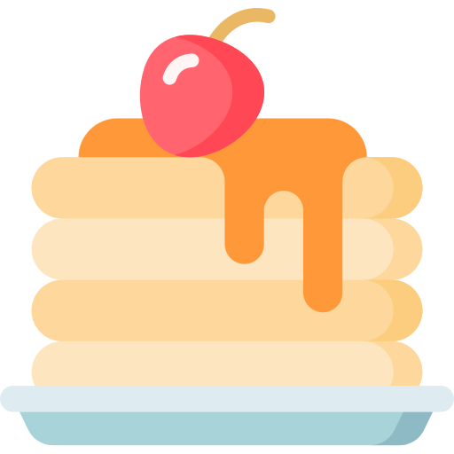 Pancakes Special Flat icon
