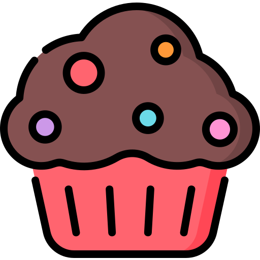 Cup cake Special Lineal color icon