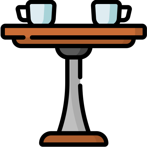 Mesa de café Special Lineal color icono