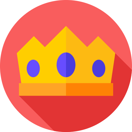 korona Flat Circular Flat ikona