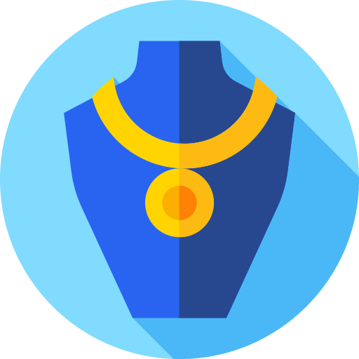 Collar Flat Circular Flat icono