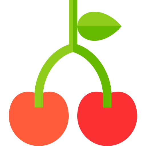 Cereza Basic Straight Flat icono