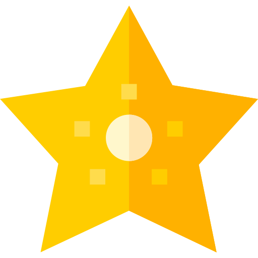 Estrella de mar Basic Straight Flat icono