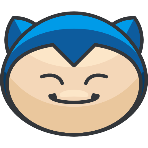 Snorlax Roundicons Freebies Lineal Color icon