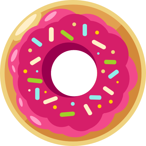 Doughnut Roundicons Flat icon