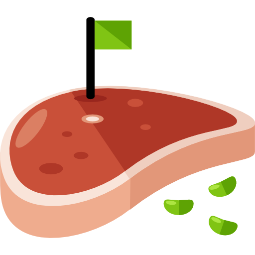 Steak Roundicons Flat icon