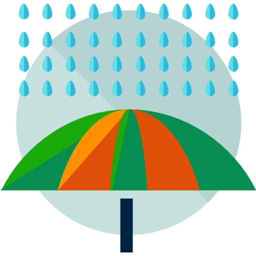 parasol Roundicons Flat ikona