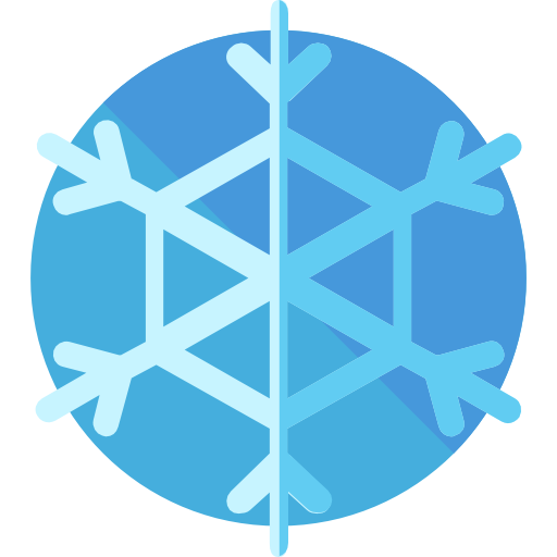 Snowflake Roundicons Flat icon