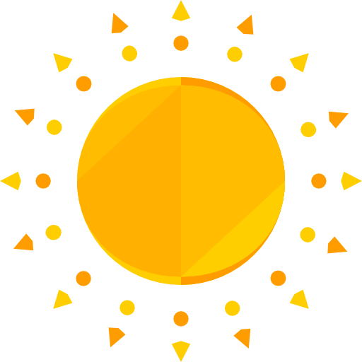 Sun Roundicons Flat icon