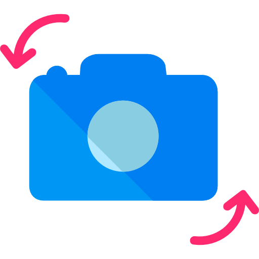 Rotate camera Roundicons Flat icon