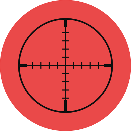 objetivo Roundicons Circle flat icono