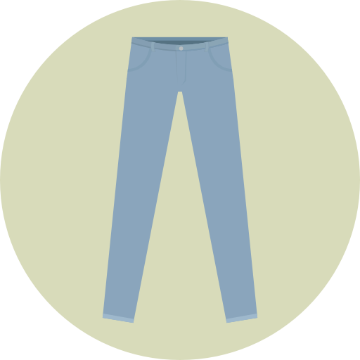 pantalon Roundicons Circle flat Icône