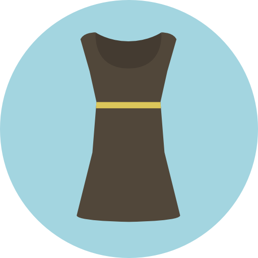 Dress Roundicons Circle flat icon