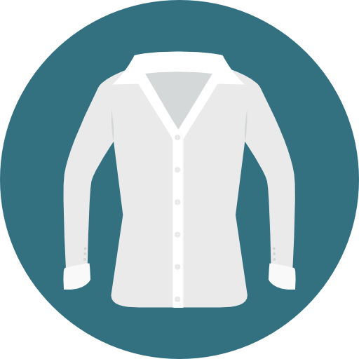 Shirt Roundicons Circle flat icon