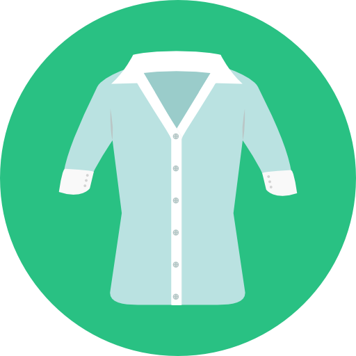 Shirt Roundicons Circle flat icon