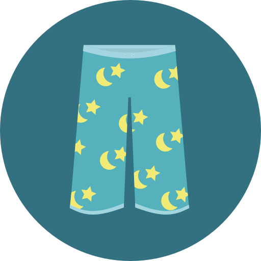 Trousers Roundicons Circle flat icon