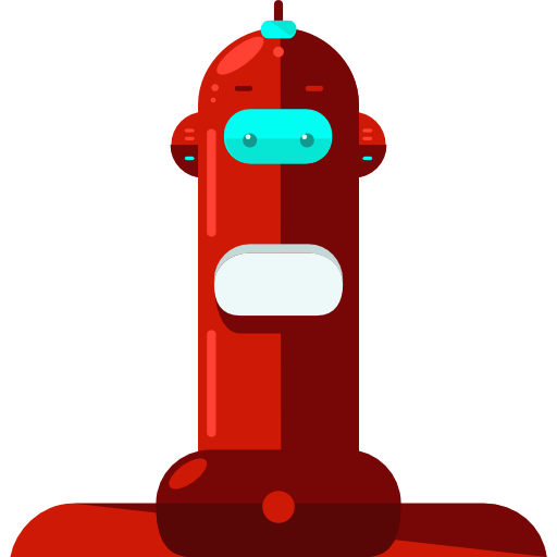 Robot Roundicons Flat icon