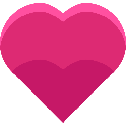 Heart shape Roundicons Flat icon