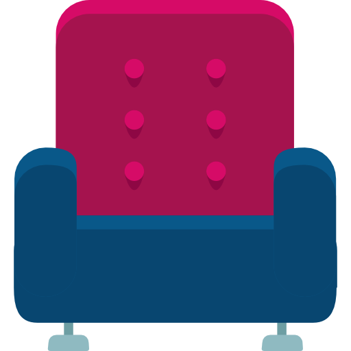 sillón Roundicons Flat icono