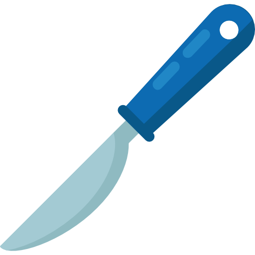 cuchillo Roundicons Flat icono