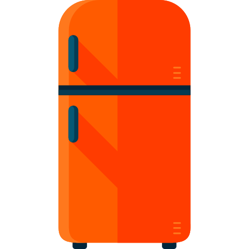 refrigerador Roundicons Flat icono