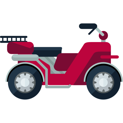 Motorcycle Roundicons Flat icon