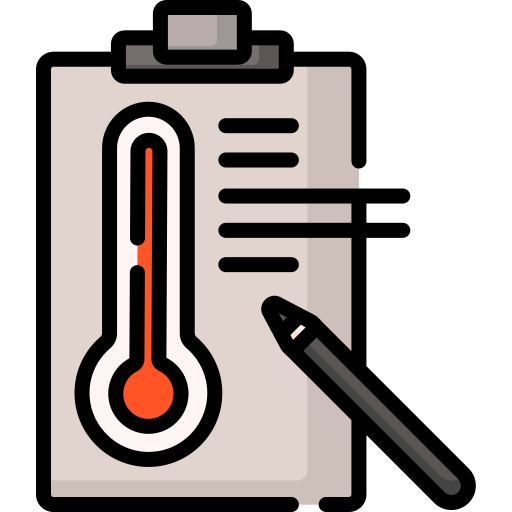 temperatura Special Lineal color ikona
