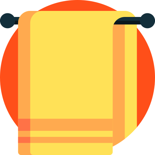badetuch Detailed Flat Circular Flat icon