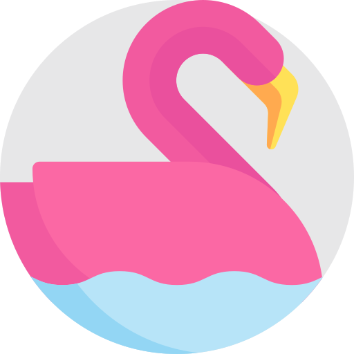 Фламинго Detailed Flat Circular Flat иконка
