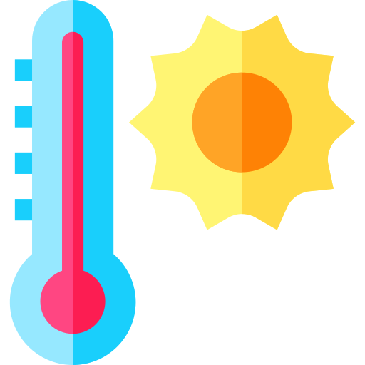 Heat Basic Straight Flat icon