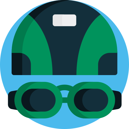 水泳帽 Detailed Flat Circular Flat icon