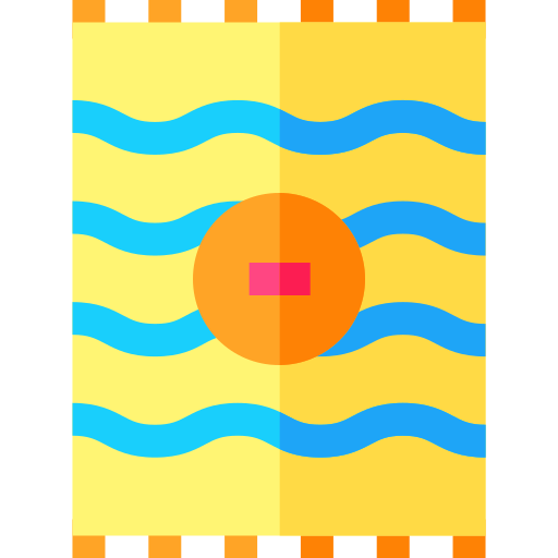 пляжное полотенце Basic Straight Flat иконка