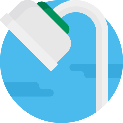dusche Detailed Flat Circular Flat icon
