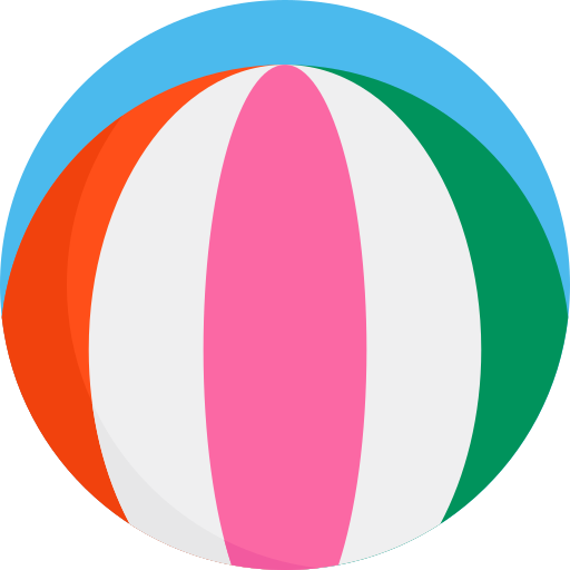 пляжный мяч Detailed Flat Circular Flat иконка