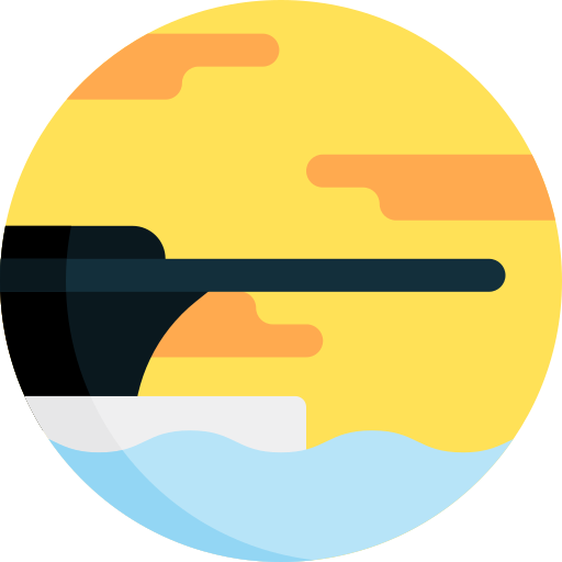 Trampoline Detailed Flat Circular Flat icon