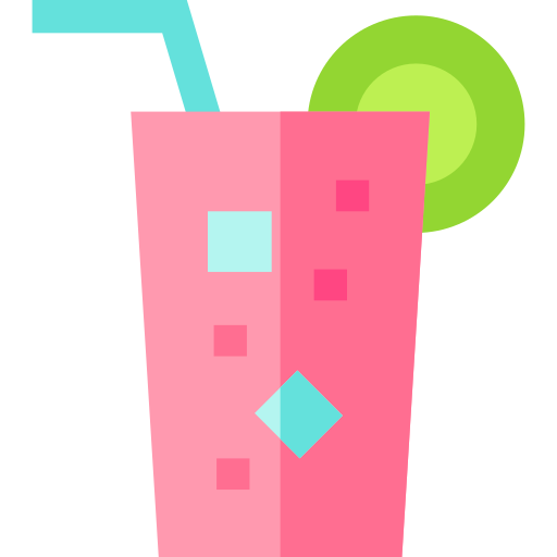 Cocktail Basic Straight Flat icon