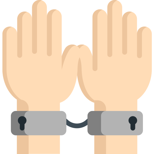 Arrested Special Flat icon