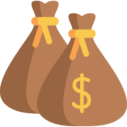 Money bags Special Flat icon