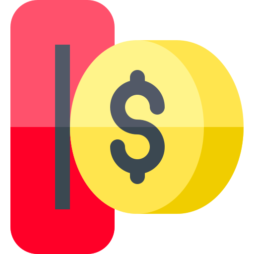 inserte moneda Basic Rounded Flat icono