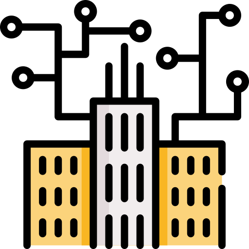 Smart city Special Lineal color icon