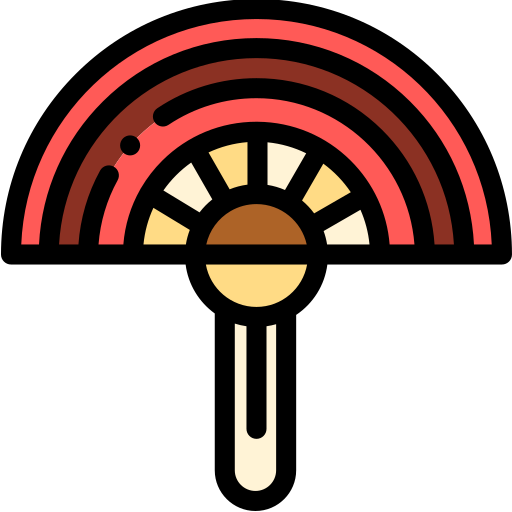 Fan Detailed Rounded Lineal color icon