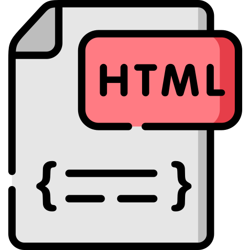 Html file Special Lineal color icon