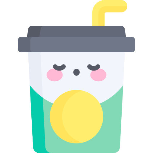 Soft drink Kawaii Flat icon