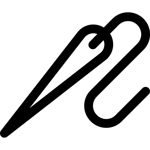 naald Basic Rounded Lineal icoon