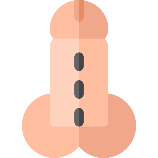 penis Basic Rounded Flat icon