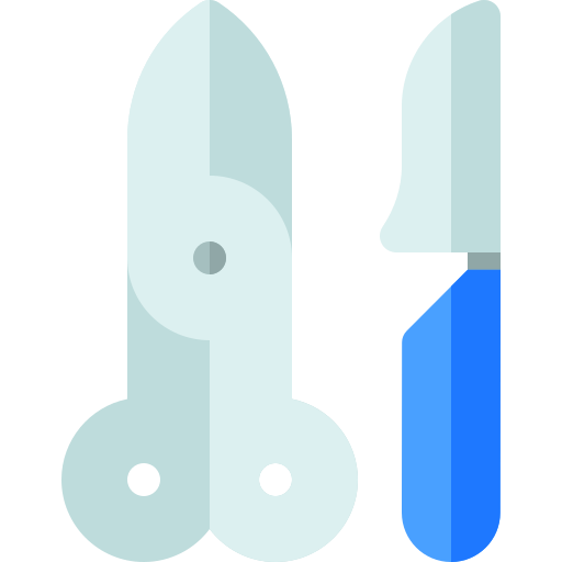 Медицинские инструменты Basic Rounded Flat иконка