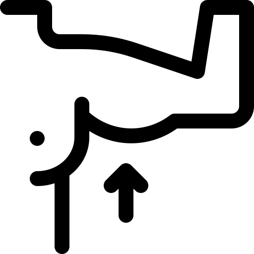 brachioplastyka Basic Rounded Lineal ikona