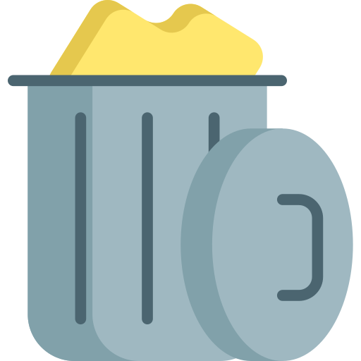 Trash Special Flat icon