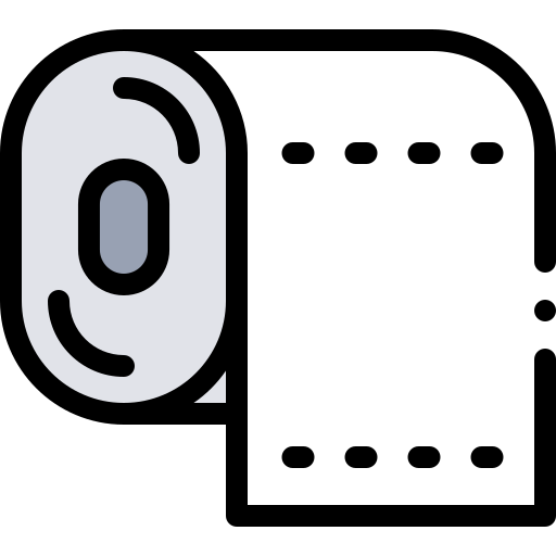 klopapier Detailed Rounded Lineal color icon